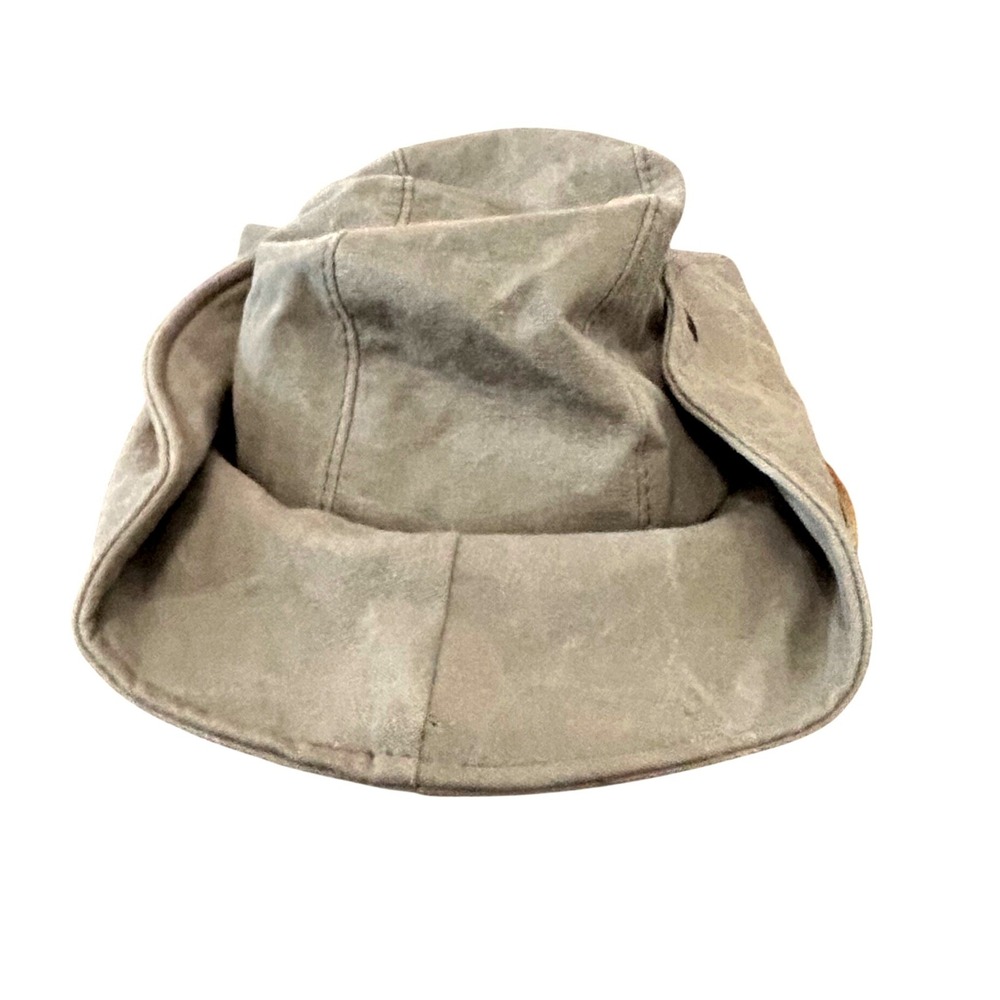 Vintage The Nature Company Safari Outback Hat USA Made Canvas Bush Hat Medium